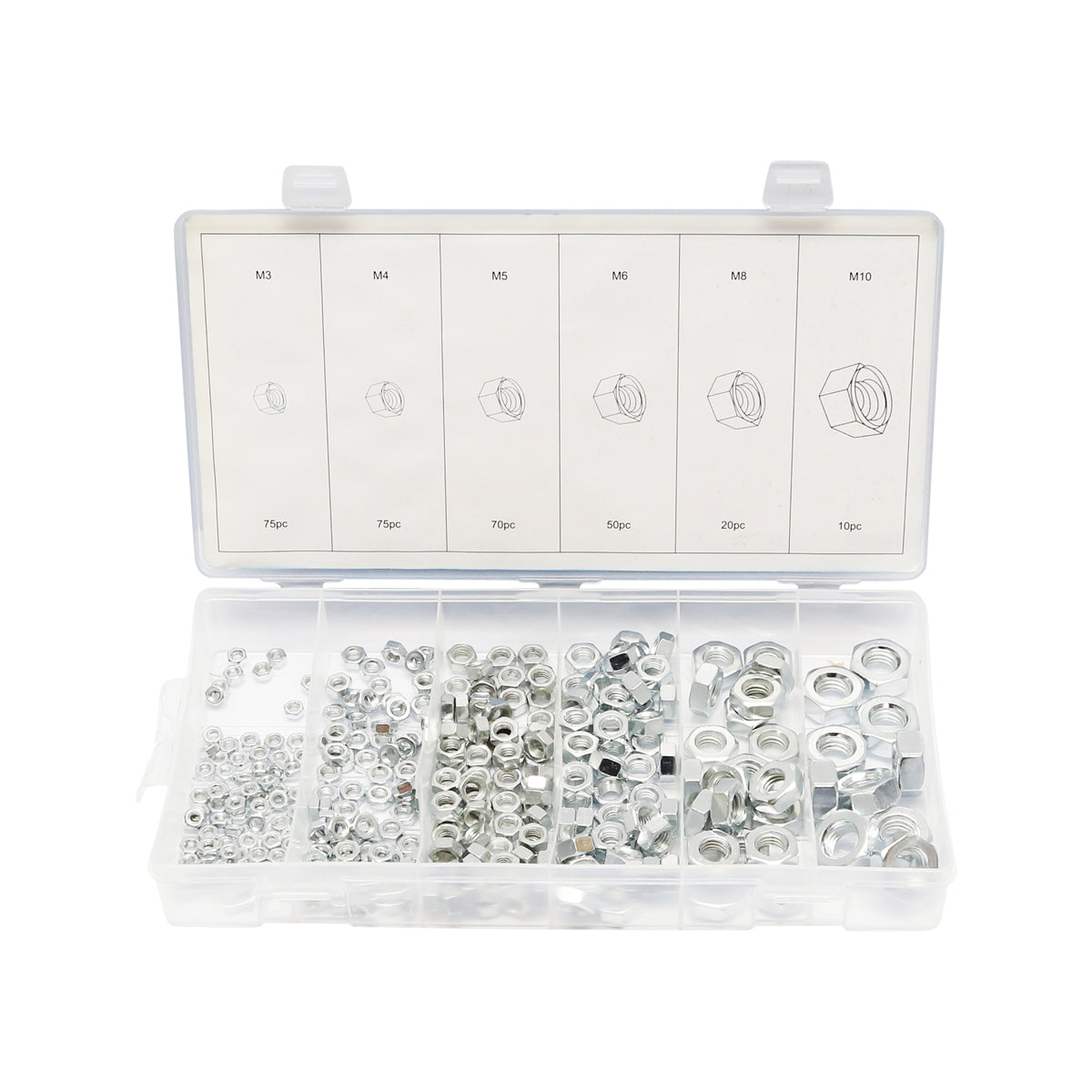 Set di dadi metrici, 300 pezzi - immagine 2