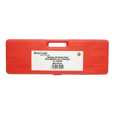 Set di estrattori per mozzi e cuscinetti con martello scorrevole, 18 pezzi Breckner Germany - immagine 2