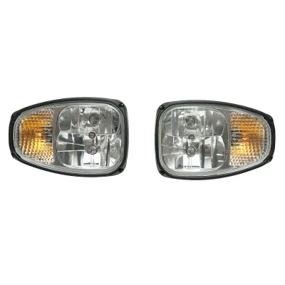 Set di fanali anteriori con indicatore di direzione sinistro/destro per JCB 1CX-5CX codice OEM OEM 700-50192