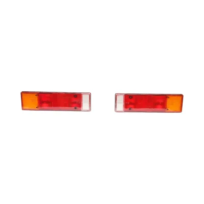 Set di fanali posteriori per camion 24V sinistra-destra con 6 funzioni 454x103x131mm Breckner Germany