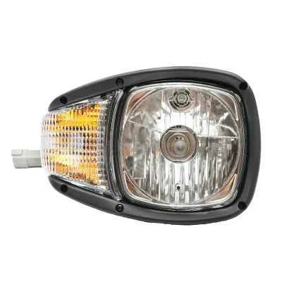 Set di fari anteriori con indicatori di direzione destro e sinistro 12V HR-A-016B Breckner Germany - immagine 3