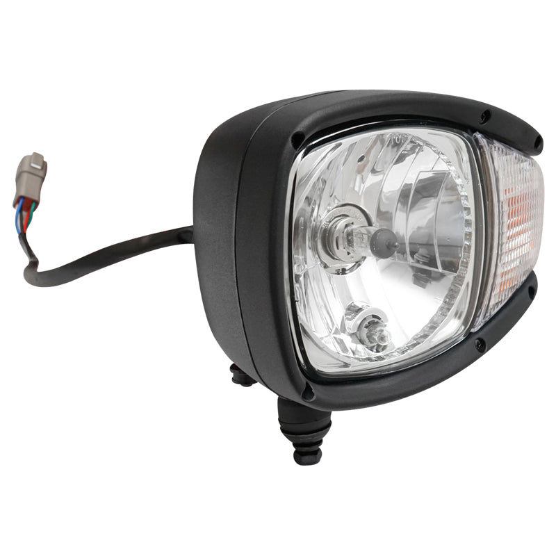 Set di fari anteriori con indicatori di direzione destro e sinistro 12V HR-A-030 Breckner Germany - immagine 5