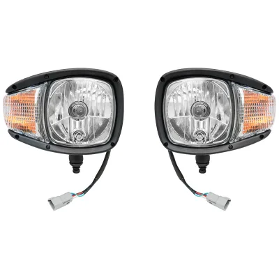 Set di fari anteriori con indicatori di direzione destro e sinistro 12V HR-A-030 Breckner Germany
