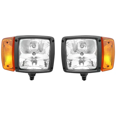 Set di fari anteriori con indicatori di direzione destro e sinistro 12V HR-A-035 Breckner Germany