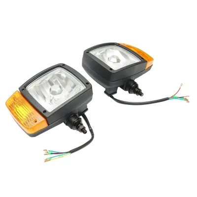 Set di fari anteriori con indicatori di direzione destro e sinistro 24V HR-A-023 Breckner Germany - immagine 3
