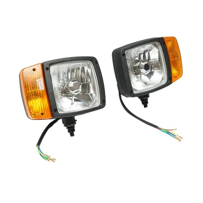 Set di fari anteriori con indicatori di direzione destro e sinistro 24V HR-A-023 Breckner Germany - immagine 4
