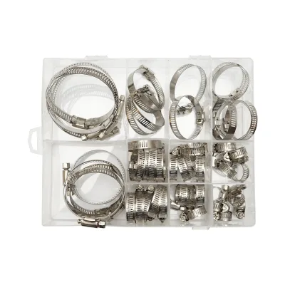 Set di fascette in acciaio inox 50 pezzi Breckner Germany - immagine 3