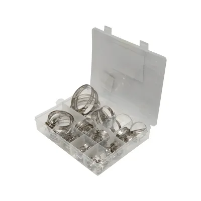 Set di fascette in acciaio inox 50 pezzi Breckner Germany