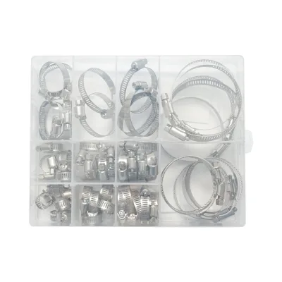Set di fascette in acciaio inox 50 pezzi Breckner Germany - immagine 2