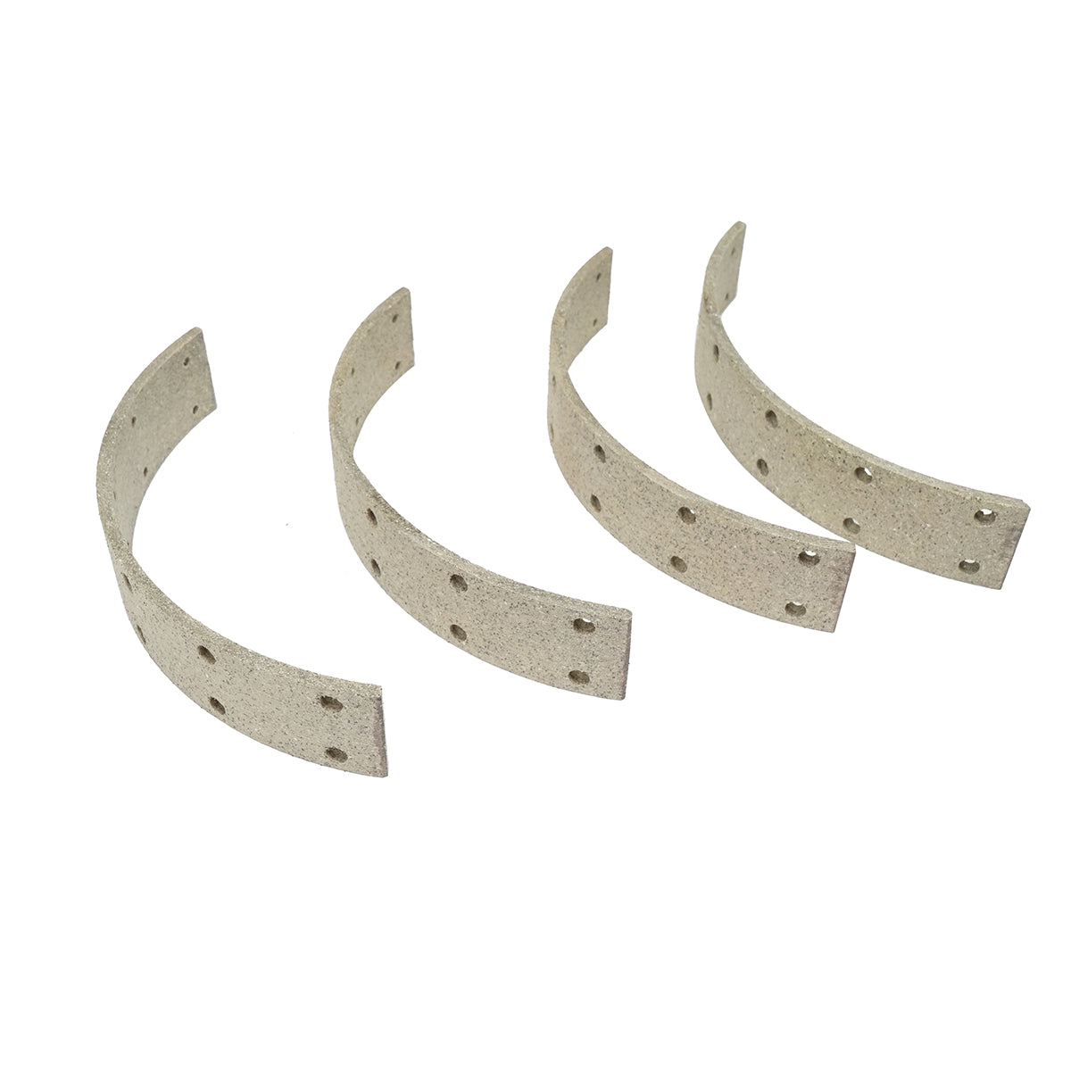 Set di ganasce freno Massey Ferguson, codice OEM Ford 1851062M91, 1851063M91, 3620600M91, 81717317, 81717321, 957E-2021-B, 957E2019A, 957E2021B, 1020, 1020R, 71717000, VPJ8222, 404-2 - immagine 2