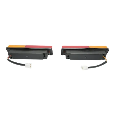 Set di indicatori di direzione posteriori e di stop 12V sinistra/destra 301x65x100mm - immagine 2