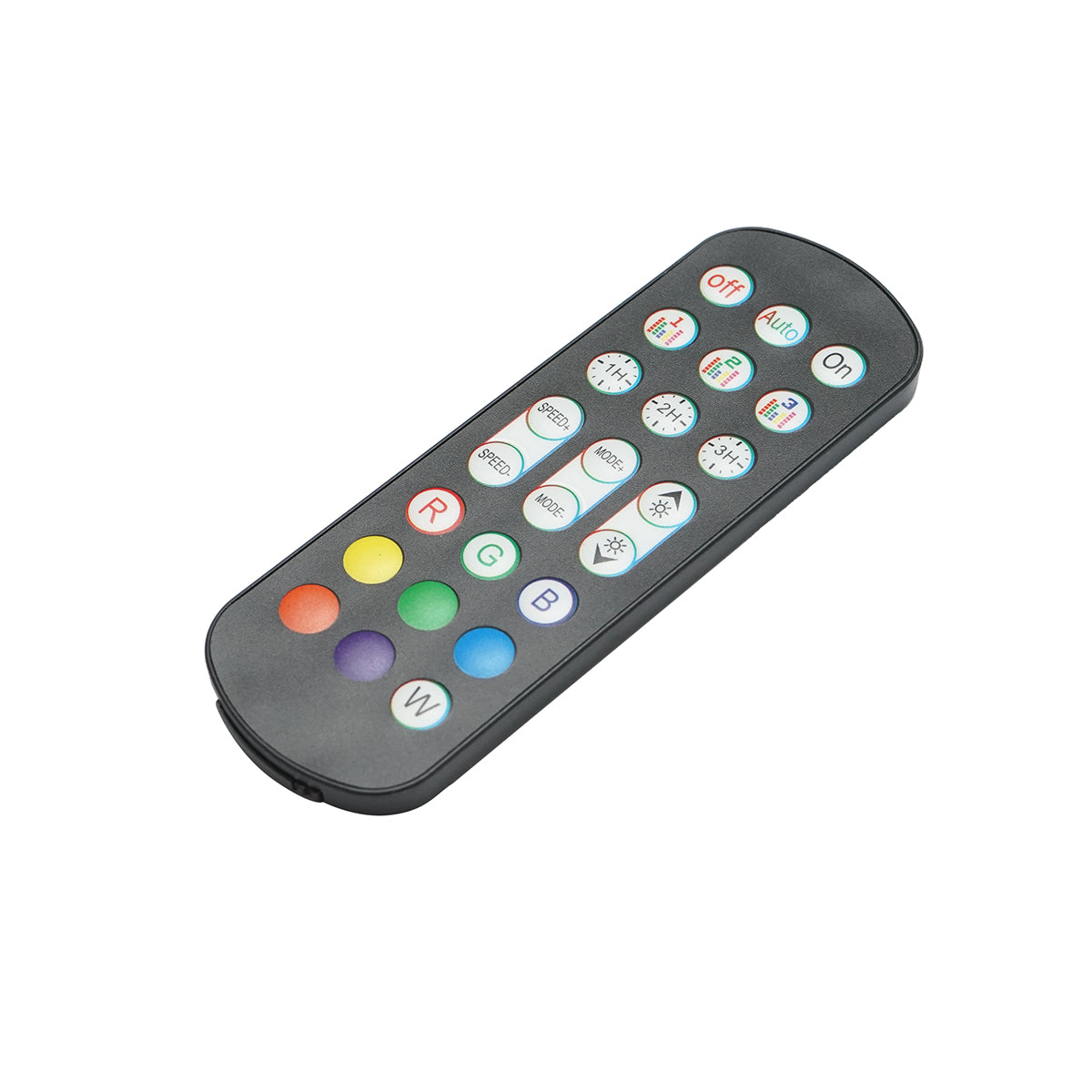 Set di lampade decorative LED RGB da 5W, dimmerabili, controllo vocale, modalità musica, dinamica, statica con telecomando, bluetooth, applicazione Raingel - immagine 6