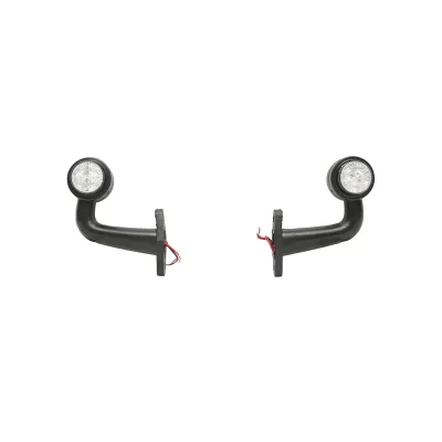 Set di lampade laterali  con LED, 12-24V, rosso-bianco, Breckner Germany, modello FR0115 - immagine 2