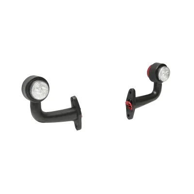 Set di lampade laterali  con LED, 12-24V, rosso-bianco, Breckner Germany, modello FR0115 - immagine 4