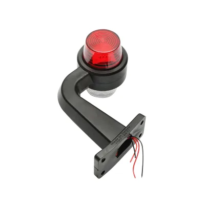 Set di lampade laterali  con LED, 12-24V, rosso-bianco, Breckner Germany, modello FR0147R/W. - immagine 4