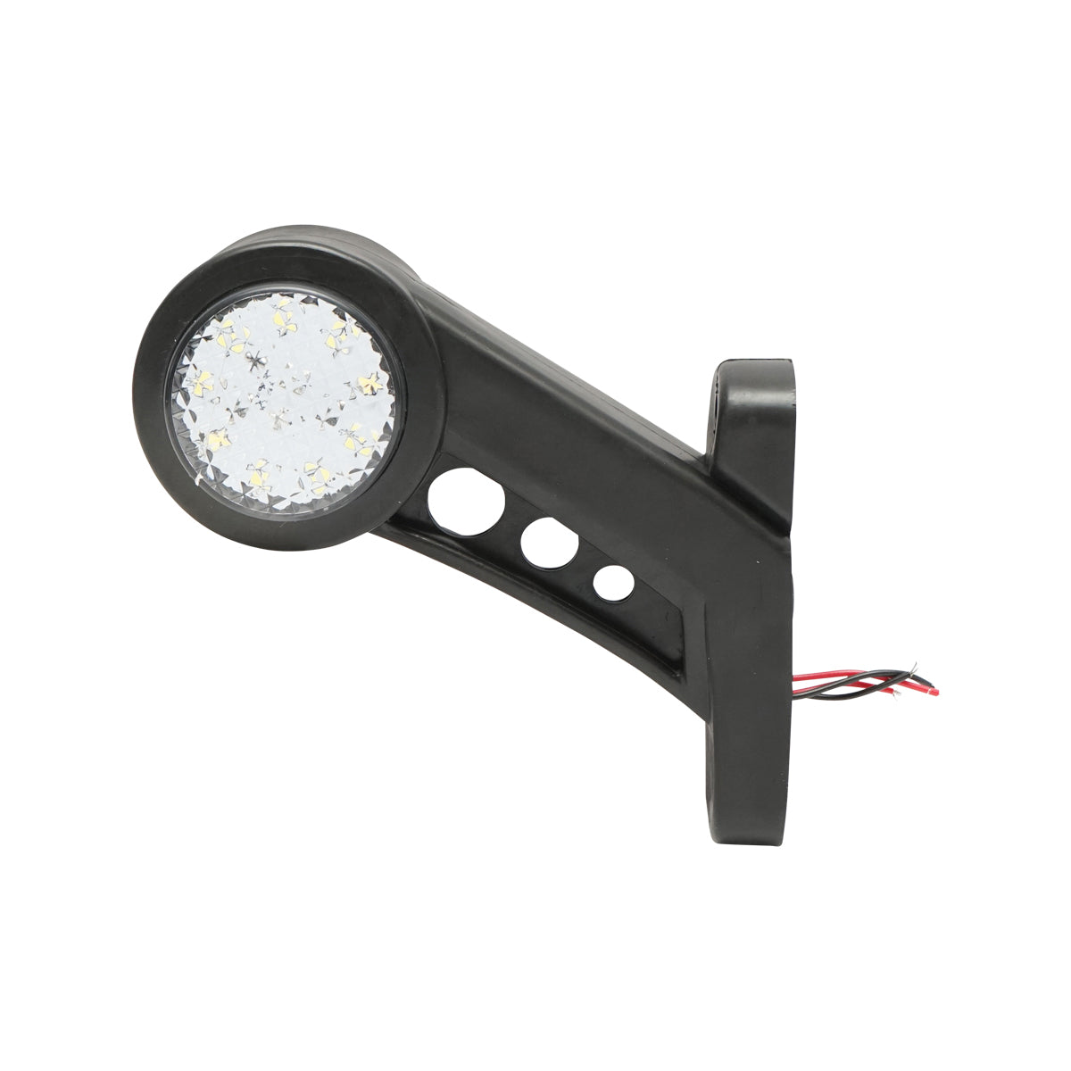 Set di lampade laterali  con LED, 12-24V, rosso-bianco, PVC elastico, Breckner Germany - immagine 3