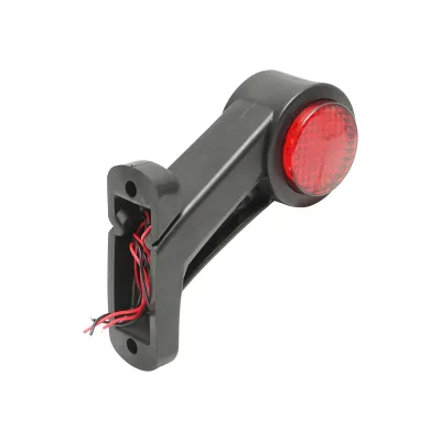 Set di lampade laterali  con LED, 12-24V, rosso-bianco, PVC elastico, Breckner Germany - immagine 4