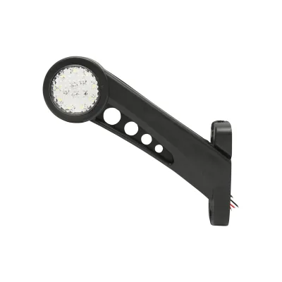 Set di lampade laterali  con LED, 12-24V, rosso-bianco, PVC elastico, Breckner Germany - immagine 3
