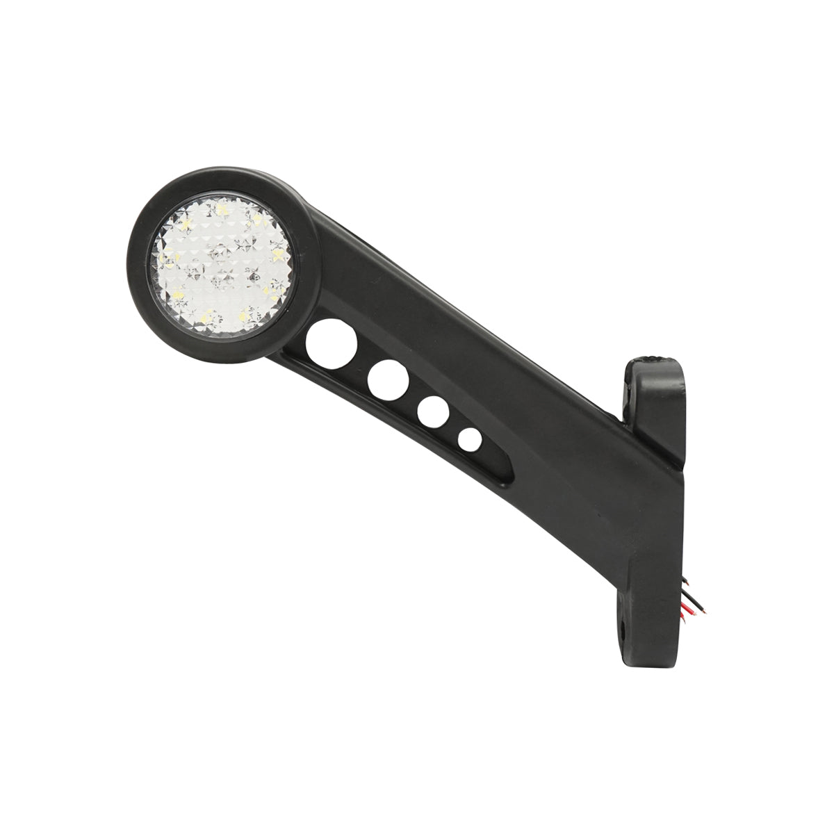 Set di lampade laterali  con LED, 12-24V, rosso-bianco, PVC elastico, Breckner Germany - immagine 3