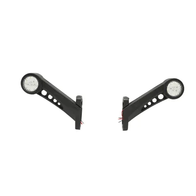 Set di lampade laterali  con LED, 12-24V, rosso-bianco, PVC elastico, Breckner Germany - immagine 2