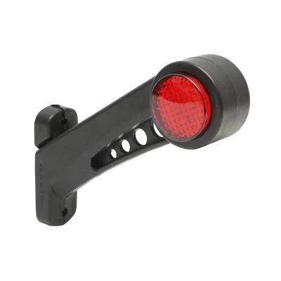 Set di lampade laterali  con LED, 12-24V, rosso-bianco, PVC elastico, Breckner Germany - immagine 4