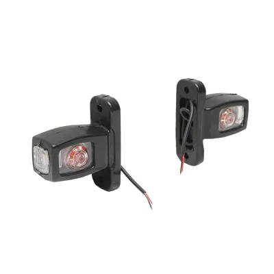 Set di lampade laterali  con LED, 12-24V, rosso-bianco-giallo, Breckner Germany - immagine 4