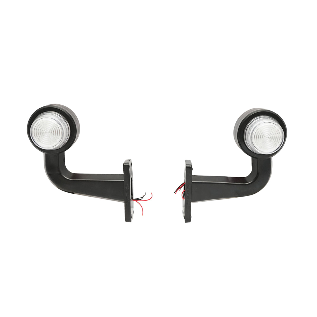 Set di lampade laterali  con LED-NEON, 12-24V, rosso-bianco, Breckner Germany, modello FR0148R/W - immagine 2