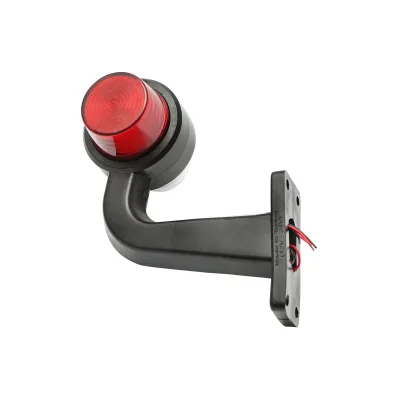 Set di lampade laterali  con LED-NEON, 12-24V, rosso-bianco, Breckner Germany, modello FR0148R/W - immagine 4