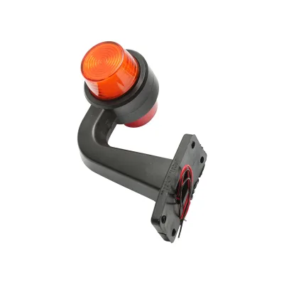 Set di lampade laterali  con LED-neon, 12-24V, rosso-giallo, Breckner Germany, modello FR0148R/Y - immagine 4