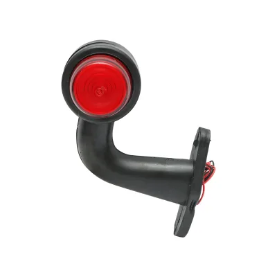 Set di lampade laterali con LED NEON, 12-24V, rosso-bianco, Breckner Germany - immagine 3