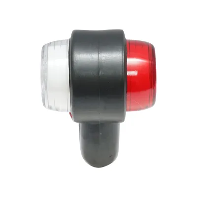 Set di lampade laterali con LED NEON, 12-24V, rosso-bianco, Breckner Germany - immagine 5