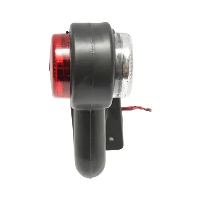 Set di lampade laterali con LED, 12-24V, rosso-bianco, Breckner Germany - immagine 5