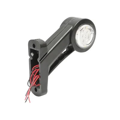 Set di lampade laterali con LED, 12-24V, rosso-bianco, PVC elastico, Breckner Germany - immagine 4