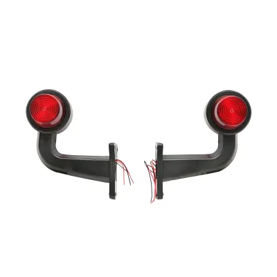 Set di lampade laterali con LED, 12-24V, rosso-giallo, Breckner Germany, modello FR0147R/Y