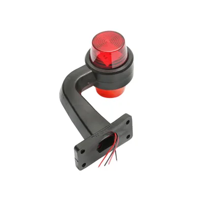 Set di lampade laterali con LED, 12-24V, rosso-giallo, Breckner Germany, modello FR0147R/Y - immagine 3