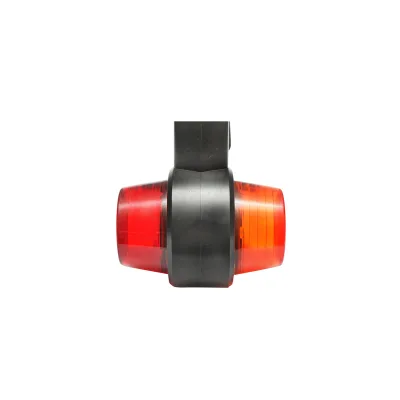 Set di lampade laterali con LED, 12-24V, rosso-giallo, Breckner Germany, modello FR0147R/Y - immagine 5