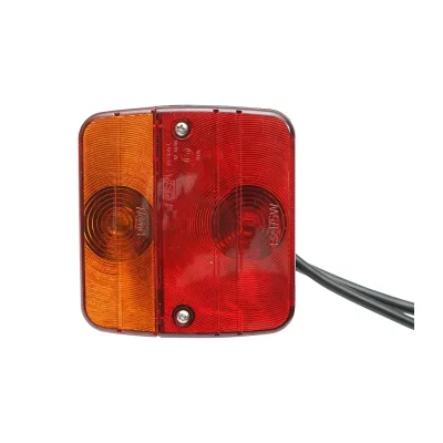 Set di lampade magnetiche per rimorchi da 12 V, spina a 7 poli, cavo da 2,5 m tra le luci posteriori, cavo spina da 7,5 m Breckner Germany - immagine 4