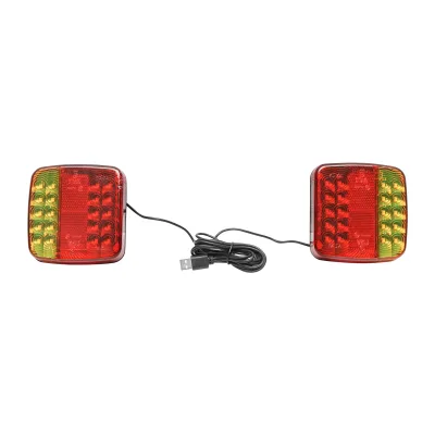 Set di lampade magnetici con controllo wireless, 12/24V, batteria 3.7V/2000mAh, cavo IP65, Breckner Germany - immagine 4