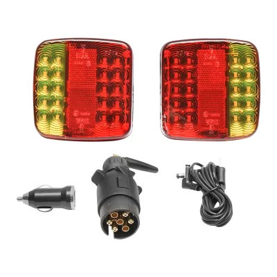 Set di lampade magnetici con controllo wireless, 12/24V, batteria 3.7V/2000mAh, cavo IP65, Breckner Germany - immagine 5