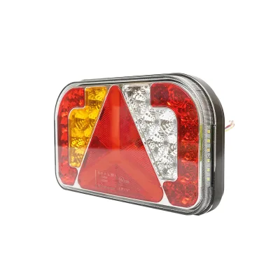 Set di lampade posteriori LED per rimorchio, 12-24V, 235x140x38 mm, Breckner Germany - immagine 6