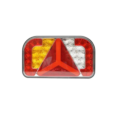 Set di lampade posteriori LED per rimorchio, 12-24V, 235x140x38 mm, Breckner Germany - immagine 5