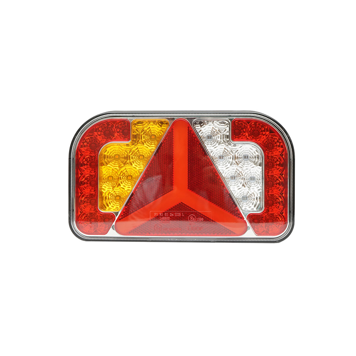 Set di lampade posteriori LED per rimorchio, 12-24V, 235x140x38 mm, Breckner Germany - immagine 5