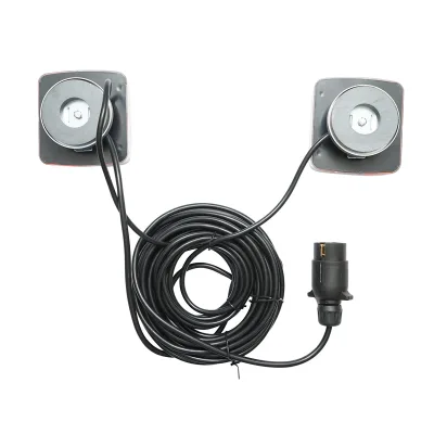 Set di lampade posteriori LED per rimorchio, con cavo di 2,5/7 metri e connettore a 7 pin, Breckner Germany - immagine 2