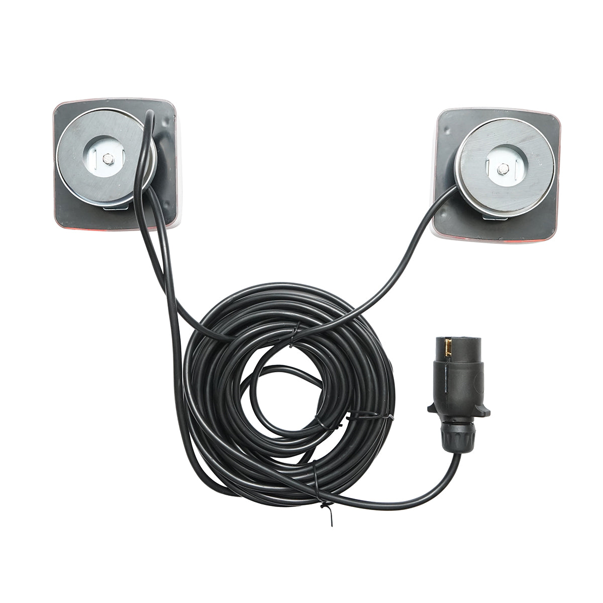 Set di lampade posteriori LED per rimorchio, con cavo di 2,5/7 metri e connettore a 7 pin, Breckner Germany - immagine 2