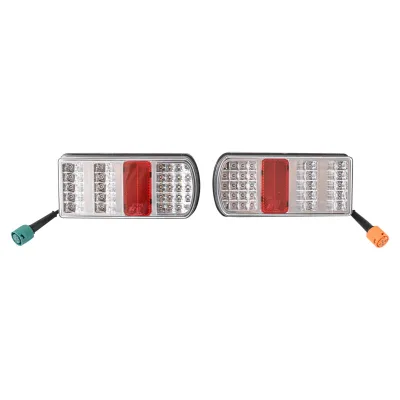 Set di lampade posteriori per camion con LED, 12V, E-mark, 227x106x55 mm, Breckner Germany