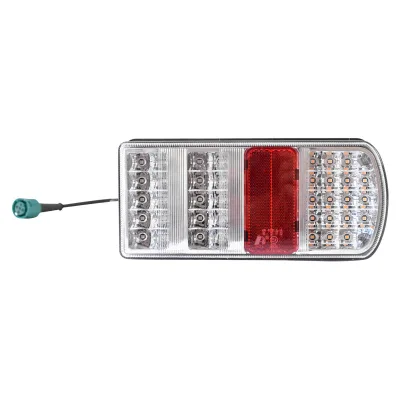 Set di lampade posteriori per camion con LED, 12V, E-mark, 227x106x55 mm, Breckner Germany - immagine 2