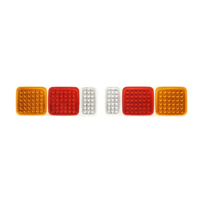 Set di lampade posteriori per camion con LED, 430x165 mm, 12/24V, Breckner Germany