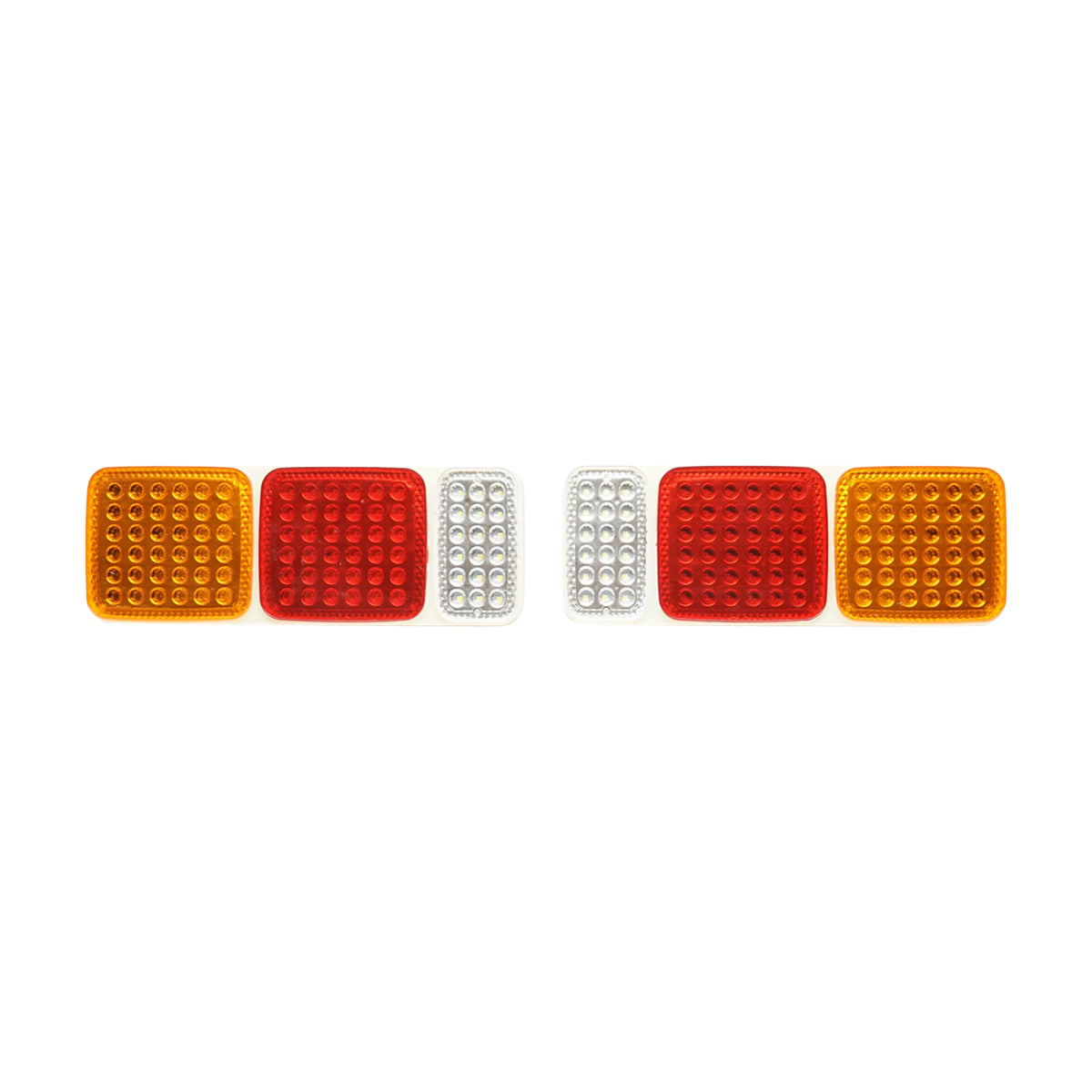 Set di lampade posteriori per camion con LED, 430x165 mm, 12/24V, Breckner Germany