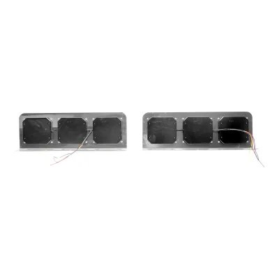 Set di lampade posteriori per camion con LED, senza segnalazione, 598x220 mm, 12/24V, Breckner Germany - immagine 3