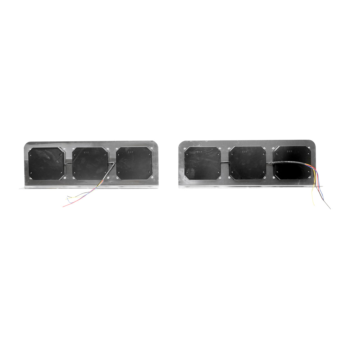 Set di lampade posteriori per camion con LED, senza segnalazione, 598x220 mm, 12/24V, Breckner Germany - immagine 3